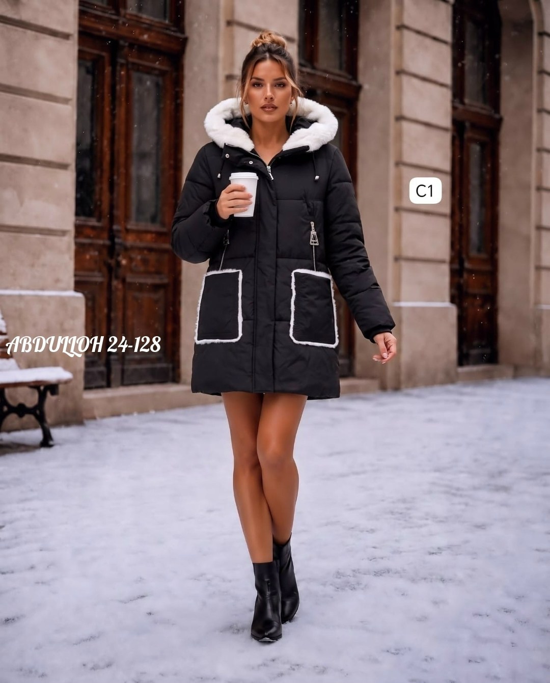 куртка женская зимняя с капюшоном h&l fashion,куртка женская зимняя с капюшоном h&l fashion boutique,куртка зимняя женская,куртка пуховик зимний,куртка зимняя