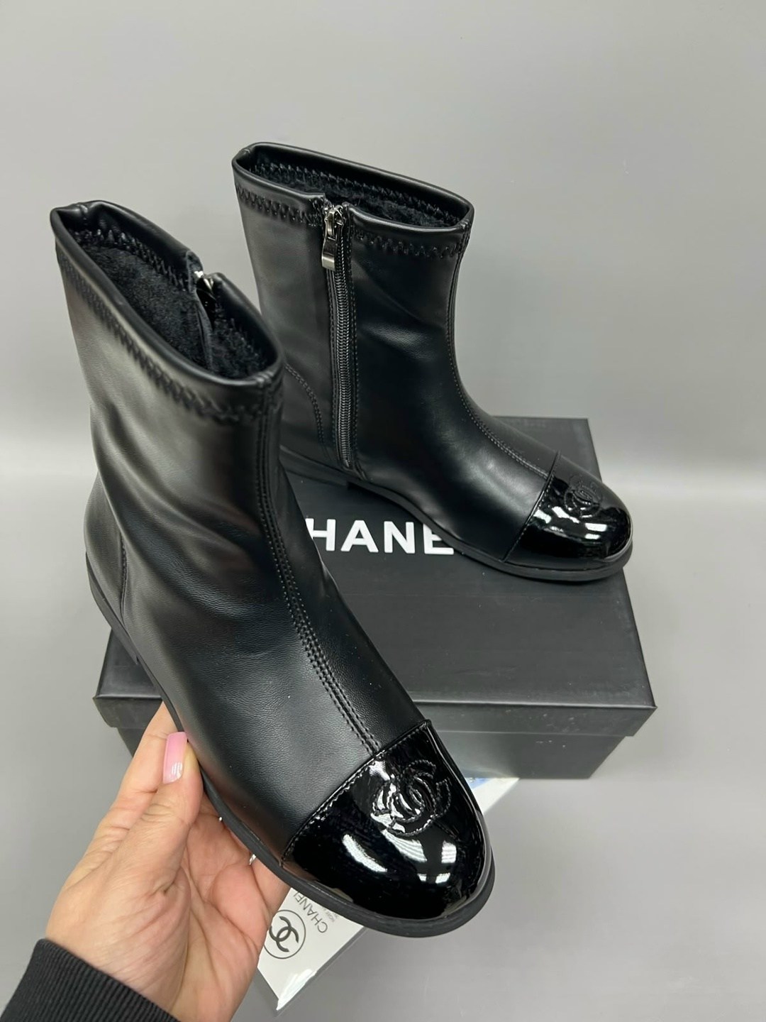 ботинки chanel,сапоги chanel,,chanel (шанель) новые женские осенне-зимние сапоги,сапоги шанель
