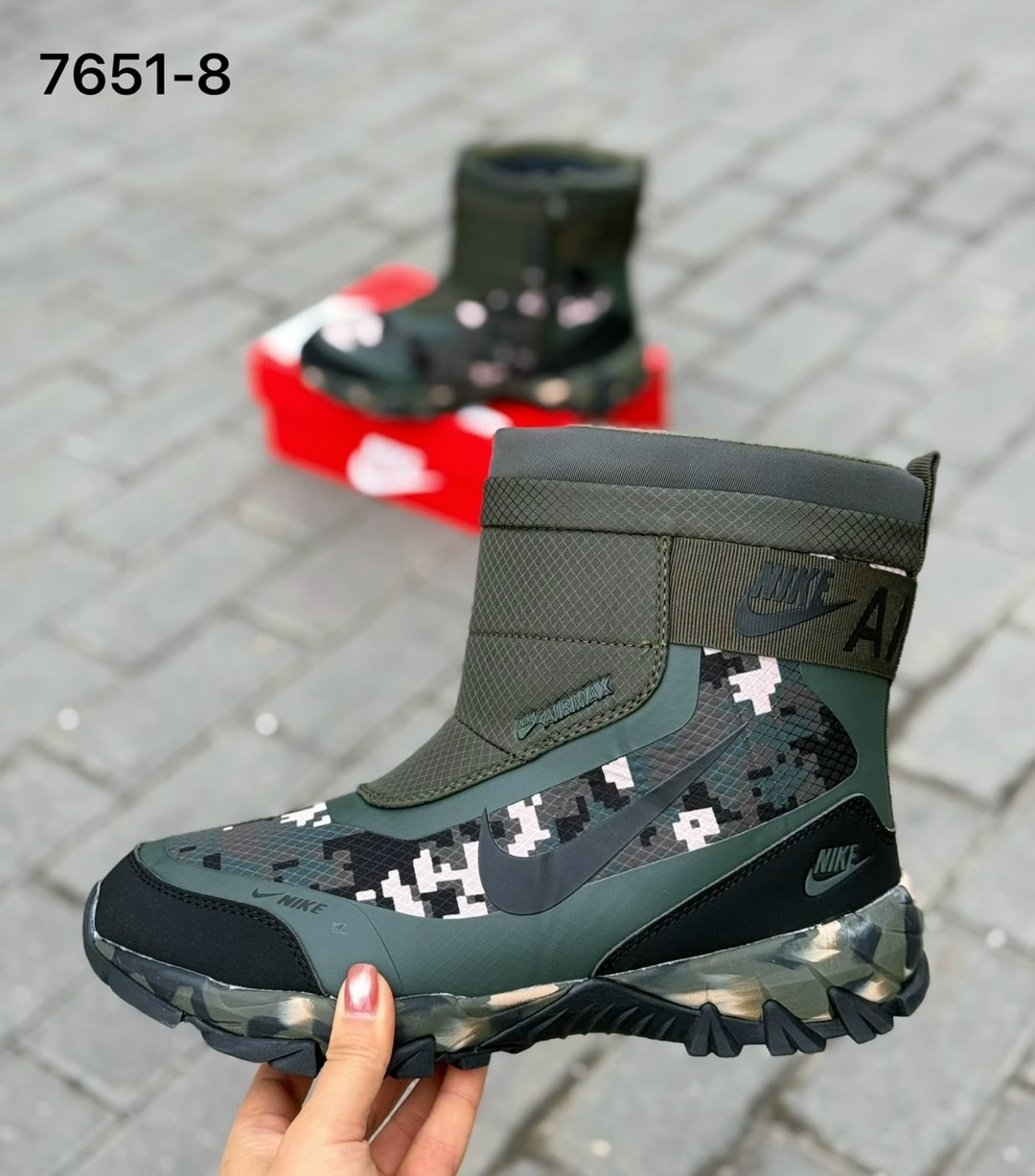 зимние ботинки,,мужской кроссовки,зимние кроссовки,зимние кроссовки nike