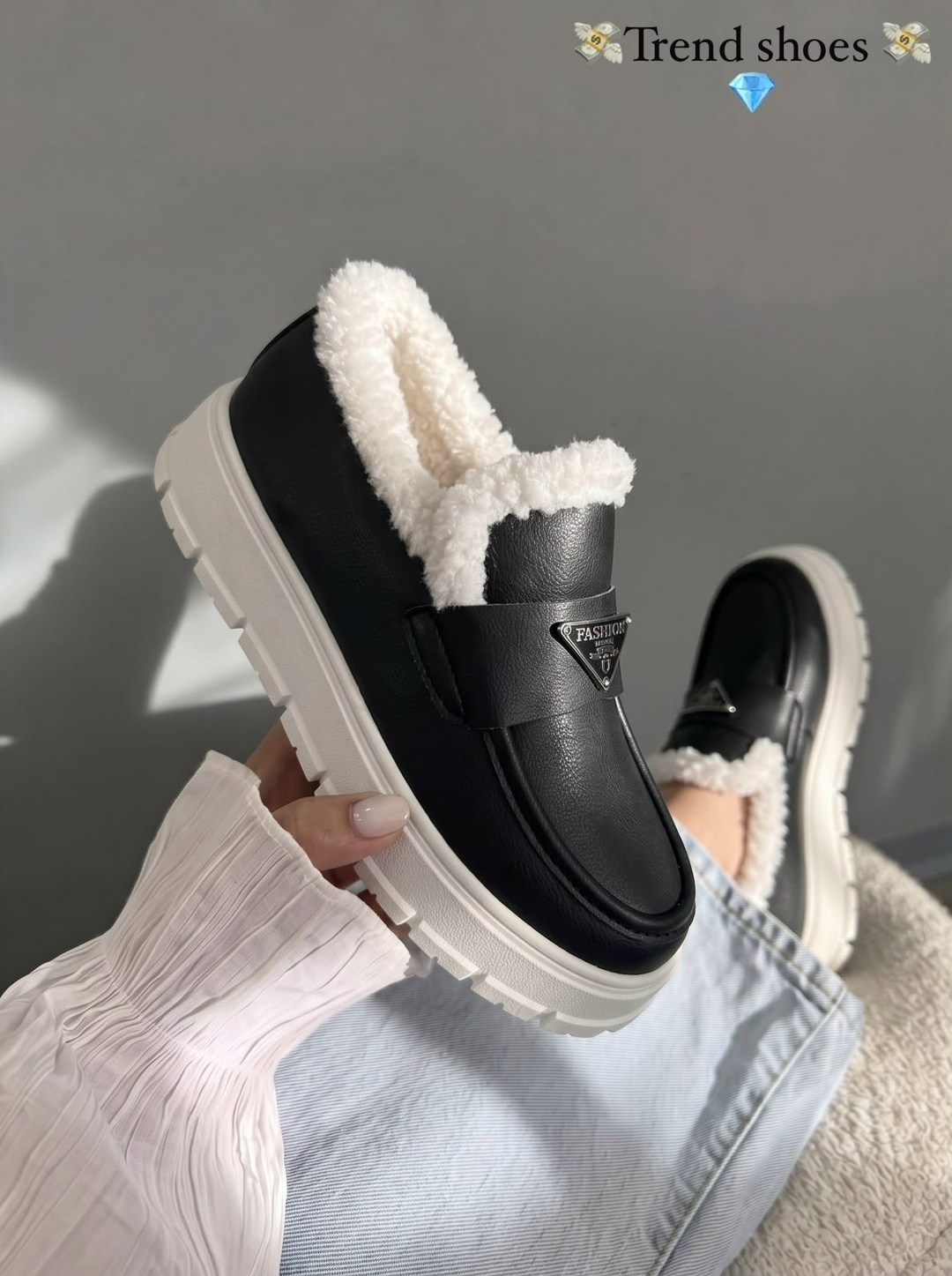 угги короткие с мехом на платформе miu miu,,угги женские,модные угги,женские лоферы