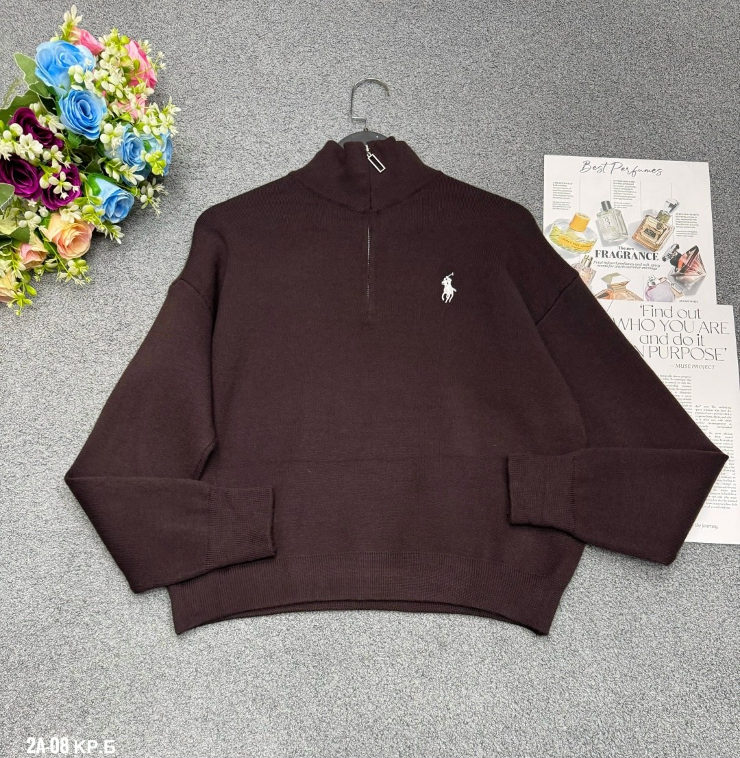 джемпер polo ralph lauren,женская кофта,базовая кофта,модные свитера,джемпер polo ralph lauren полузамок белый