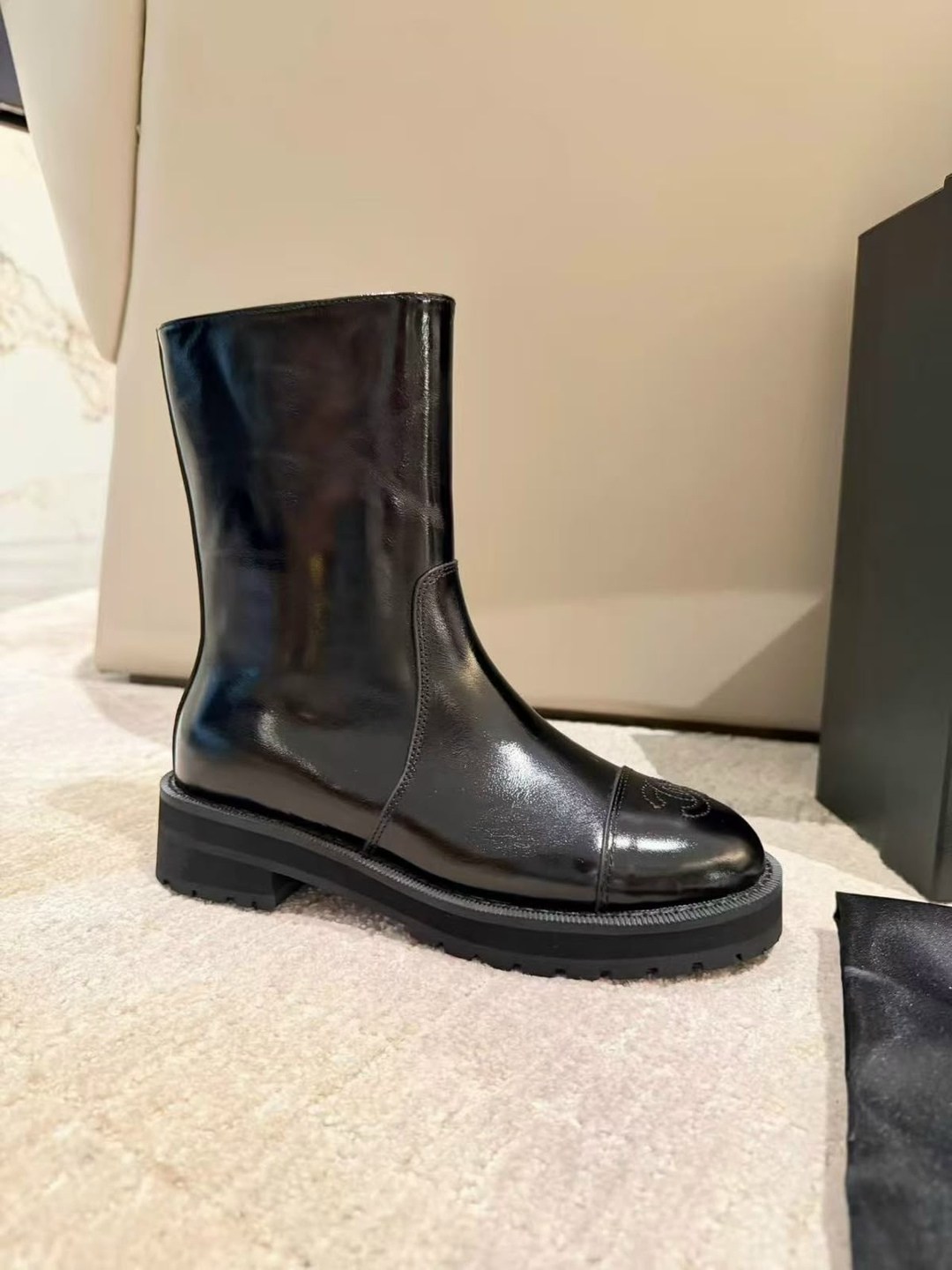 сапоги chanel,короткие сапоги шанель chanel 576714694,ботинки chanel,chanel (шанель) новые женские осенне-зимние сапоги,короткие сапоги шанель chanel цвет черный