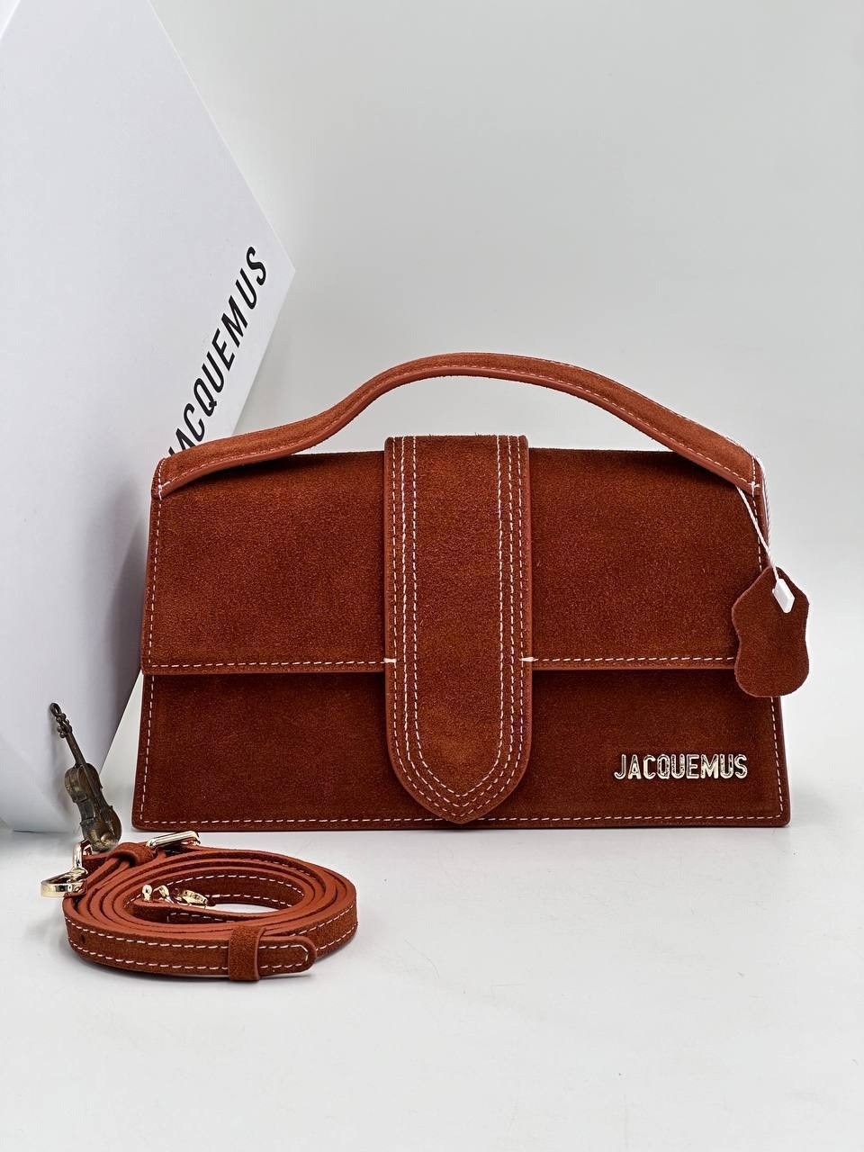 сумка jacquemus из натуральной замши,jacquemus сумка,сумка jacquemus коричневый,сумка женская замшевая jacquemus 24x13,сумки женская сумка через плечо