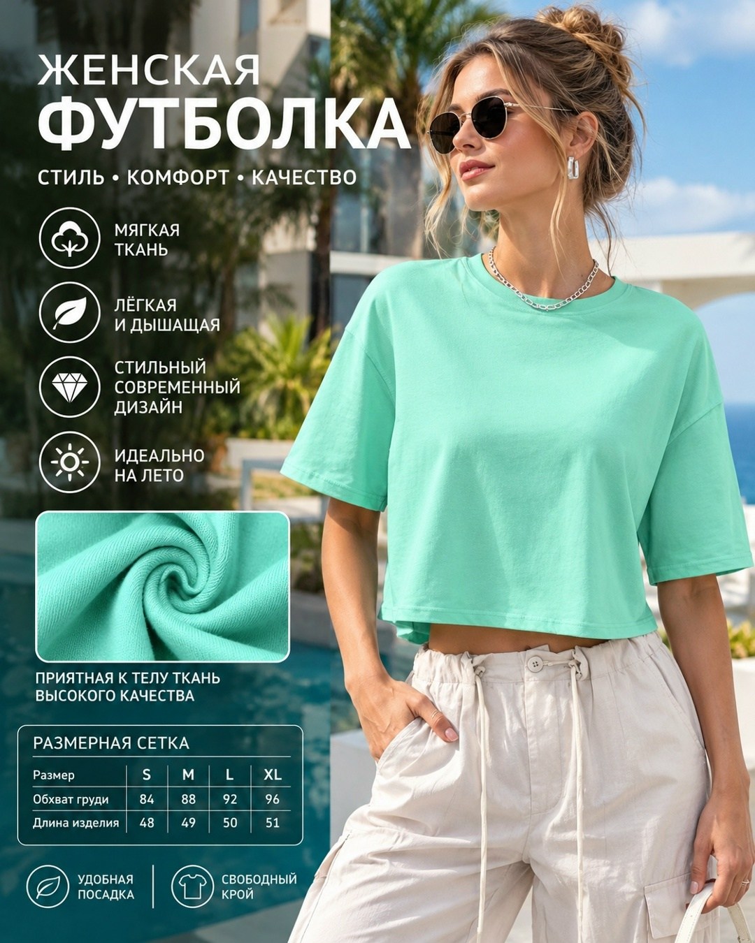 футболка укороченная оверсайз кроп топ,футболки женская,футболка женская телодвижения krtdg1 зеленая l,футболка женская укороченная,футболка женская базовая