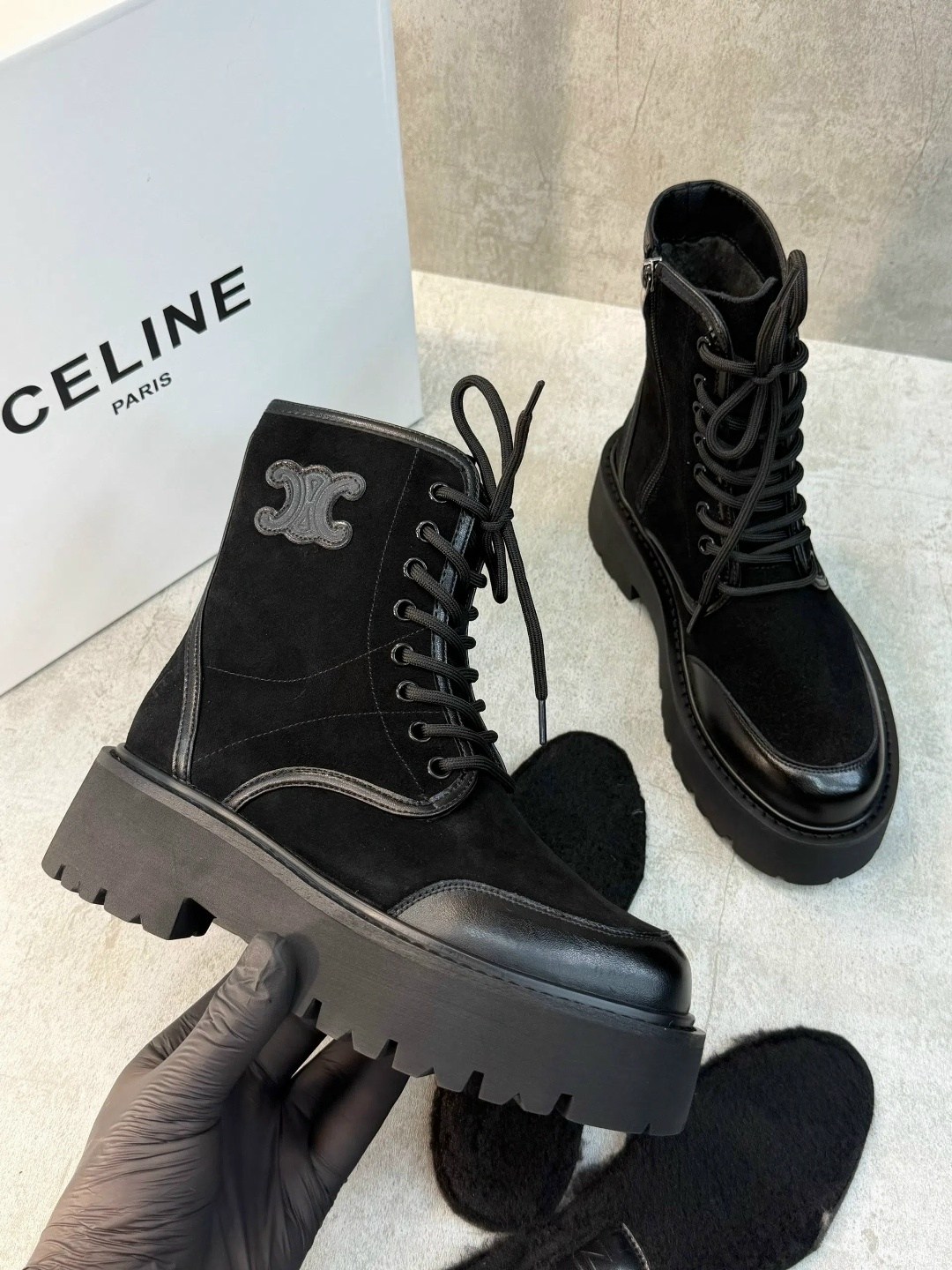 ботинки celine,женские ботинки,ботинки женские celine,,замшевые ботинки