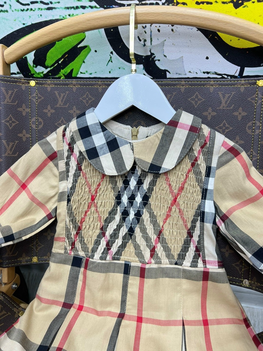 платье в клетку,платье burberry,платье для девочек,burberry baby,платье детская
