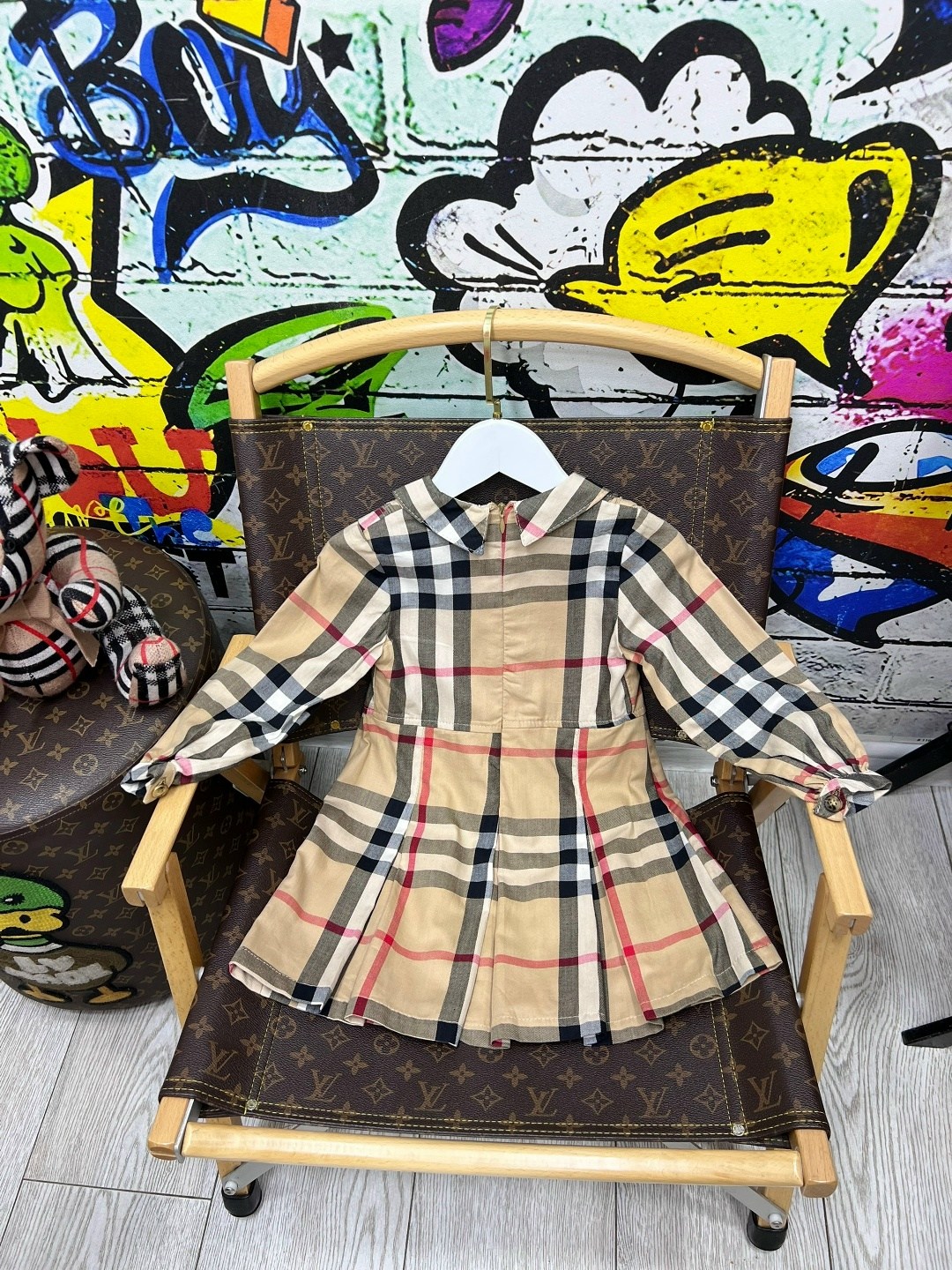платье в клетку,платье burberry,платье для девочек,burberry baby,платье детская