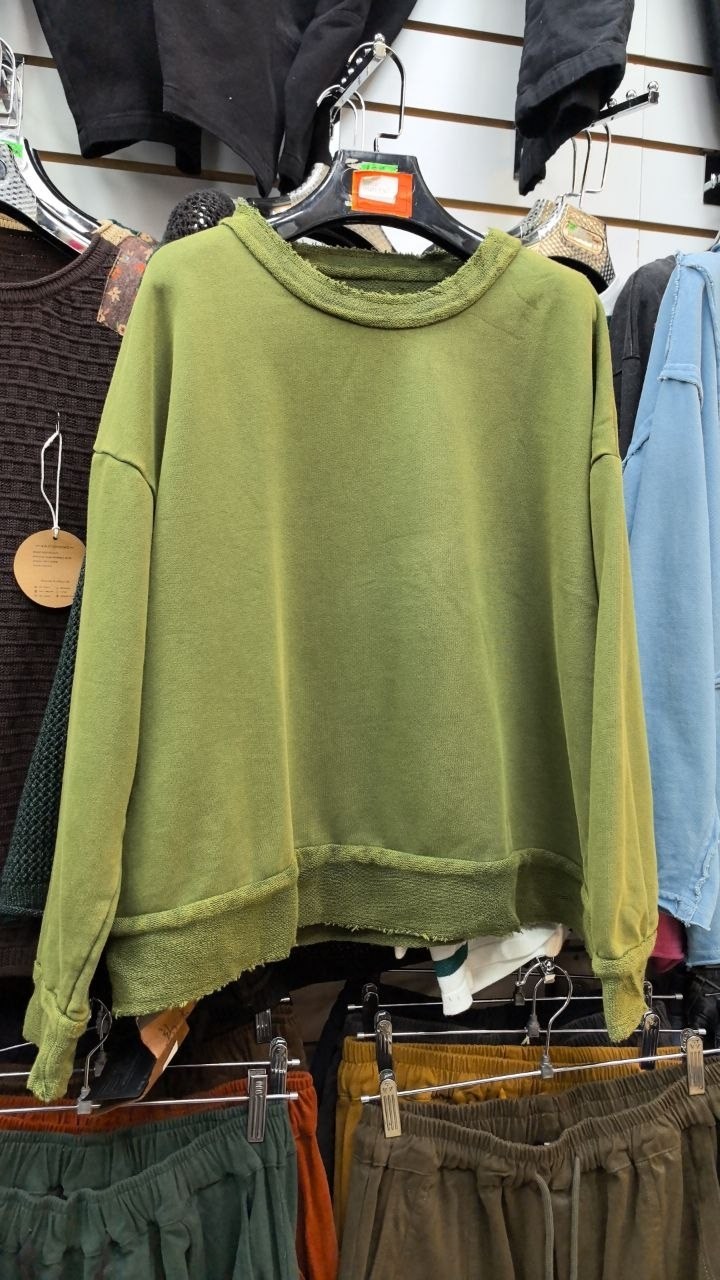 оверсайз толстовка,свитшот женская,свитшот бохо с двойным низом moda-mo,cвитшот женский оверсайз,свитшот оверсайз