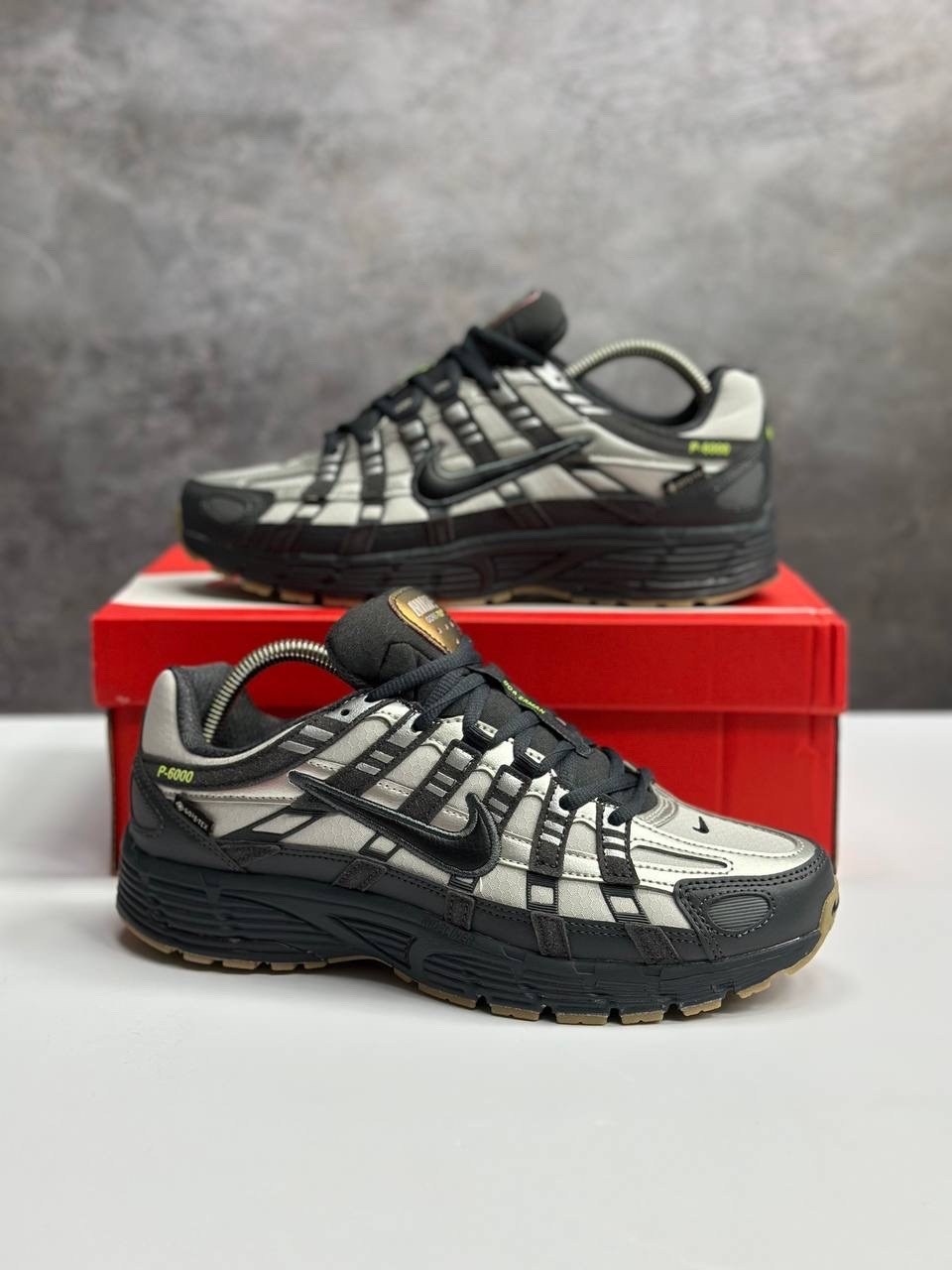 кроссовки nike p 6000,кроссовки мужские nike,кроссовки,кроссовки мужские p-6000 с низким верхом черный серый nike,кроссовки мужские