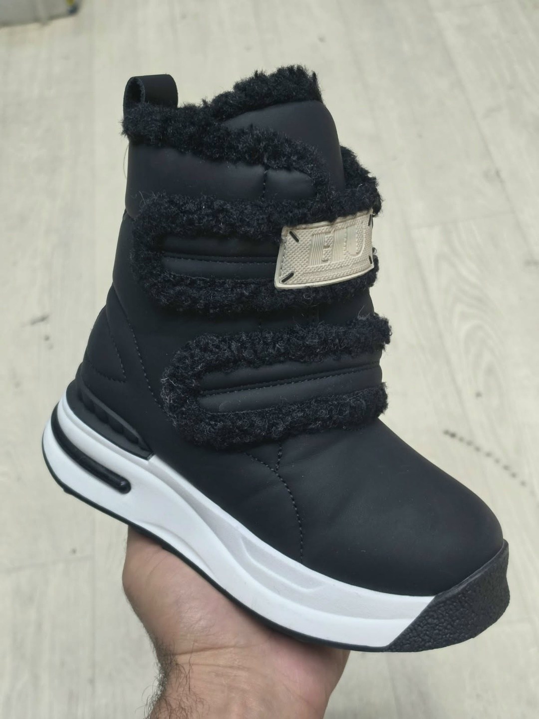 , женская,ботинки, детская,дутики зимние высокие с мехом adidas