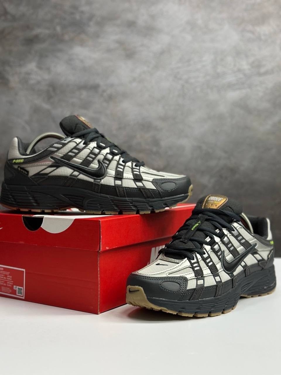 кроссовки nike p 6000,кроссовки мужские nike,кроссовки,кроссовки мужские p-6000 с низким верхом черный серый nike,кроссовки мужские
