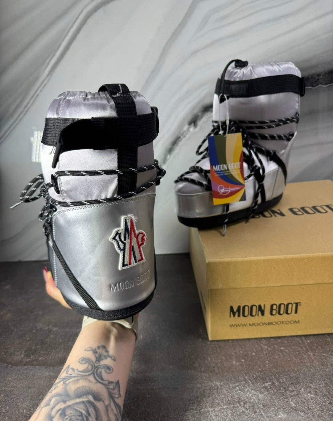 зимние ботинки moon boot icon черный,,ботинки moon boot,зимние сапоги,зимняя