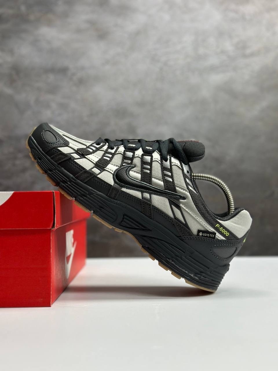кроссовки nike p 6000,кроссовки мужские nike,кроссовки,кроссовки мужские p-6000 с низким верхом черный серый nike,кроссовки мужские