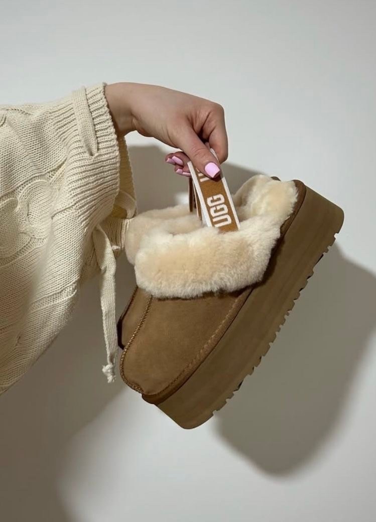 ugg funkette slipper chestnut,женские угги,угги женские ugg,угги ugg,