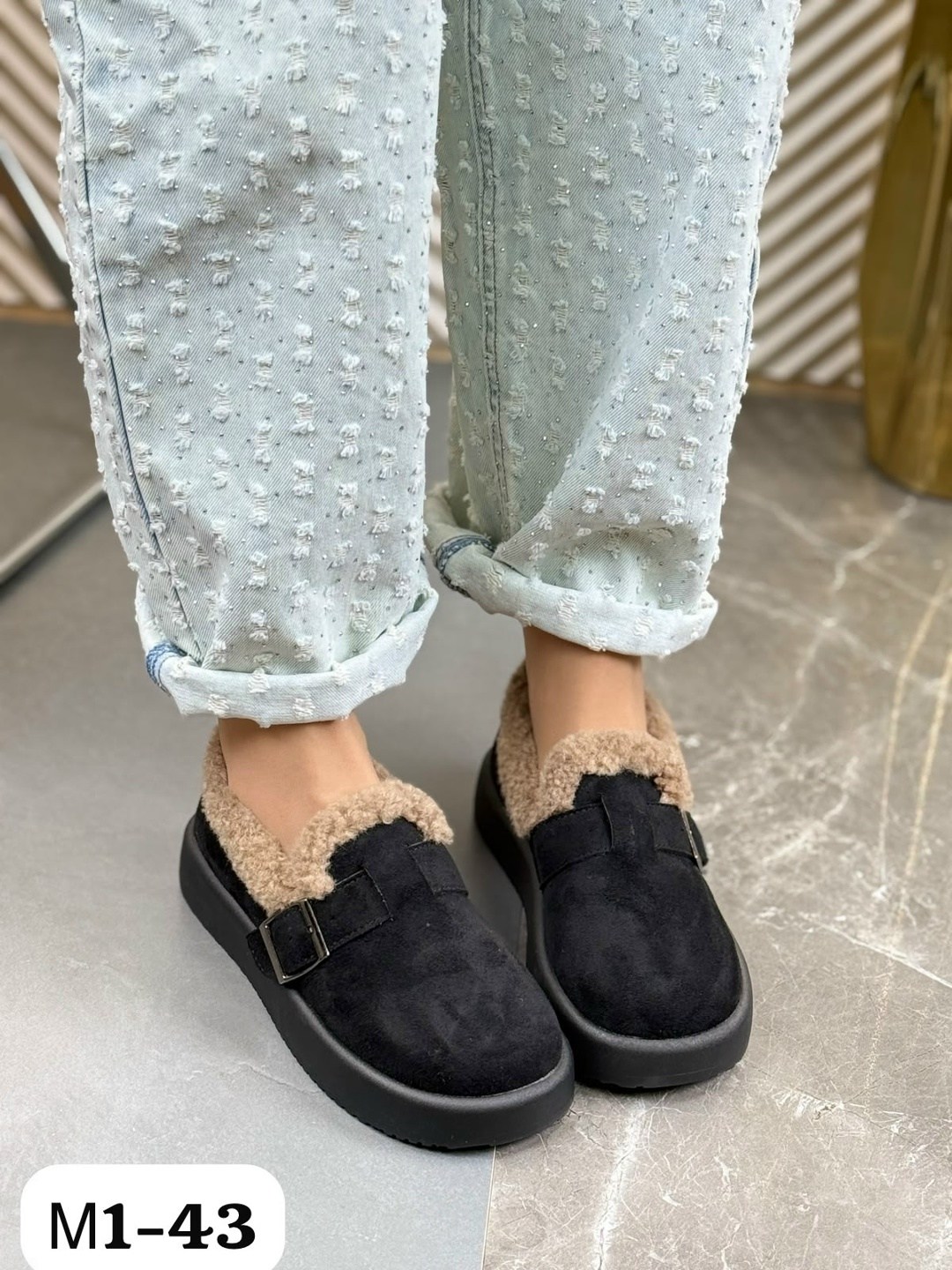 , женская,зимняя женская , повседневные,слипоны женские в стиле birkenstock