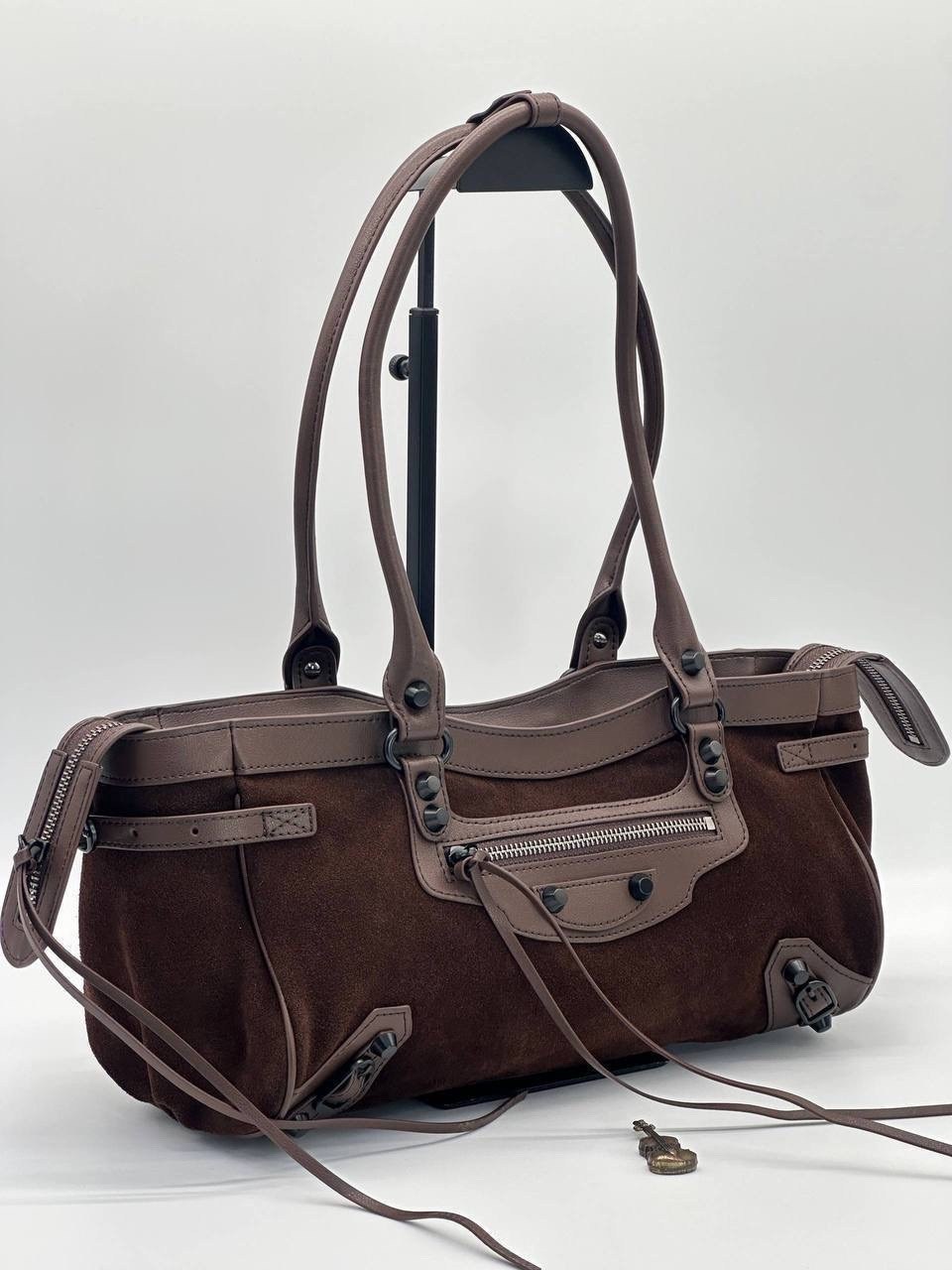 сумка женская balenciaga,сумка balenciaga,замшевая сумка,сумки коричневый,сумки женская