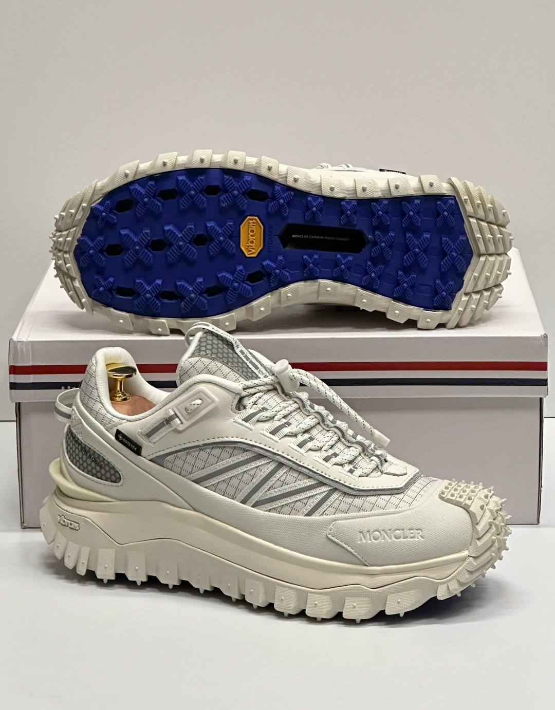 кроссовки мужские moncler trailgrip gtx белый,кроссовки moncler,moncler trailgrip gtx,кроссовки,низкие кроссовки