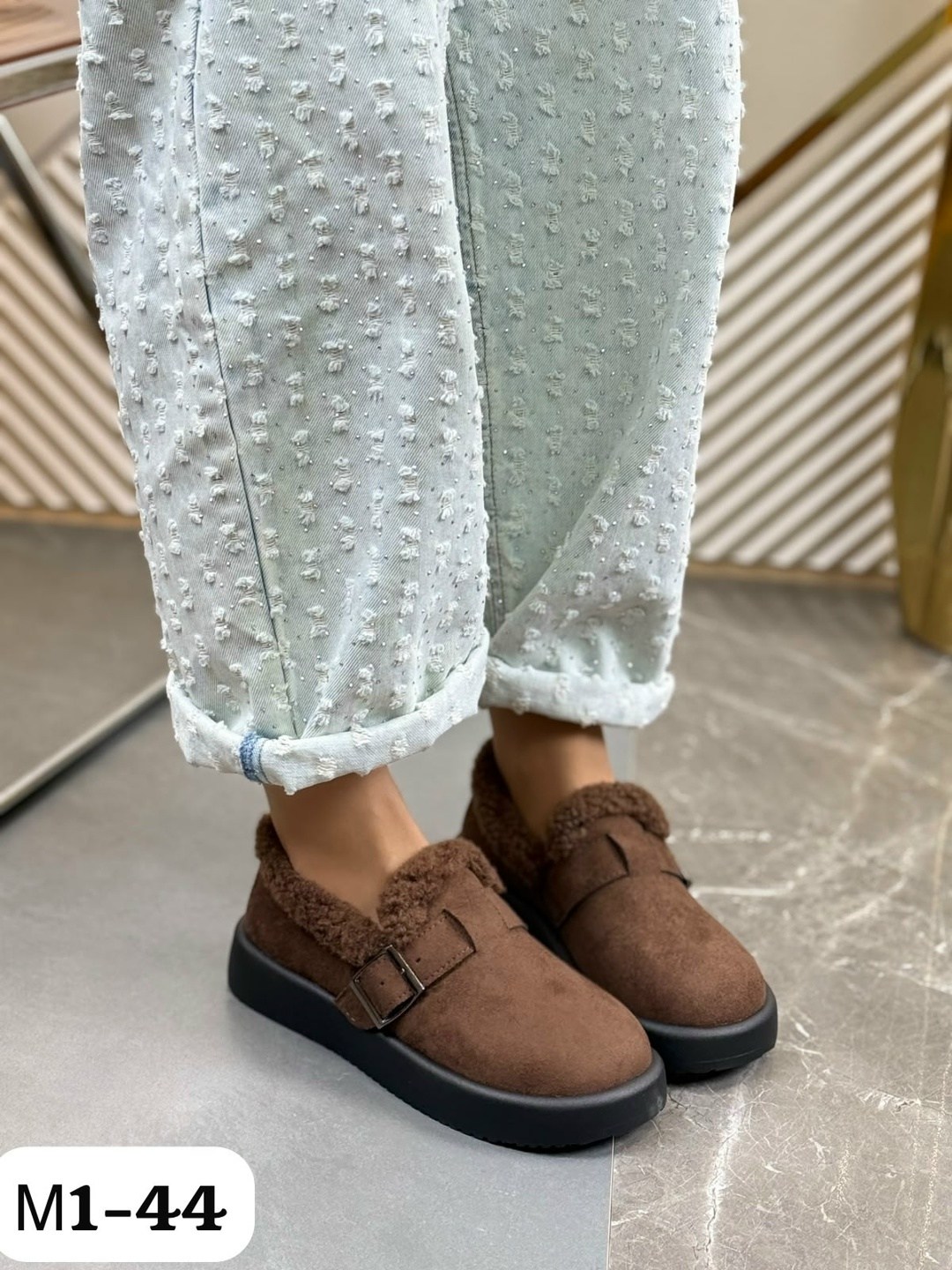 , женская,зимняя женская , повседневные,слипоны женские в стиле birkenstock