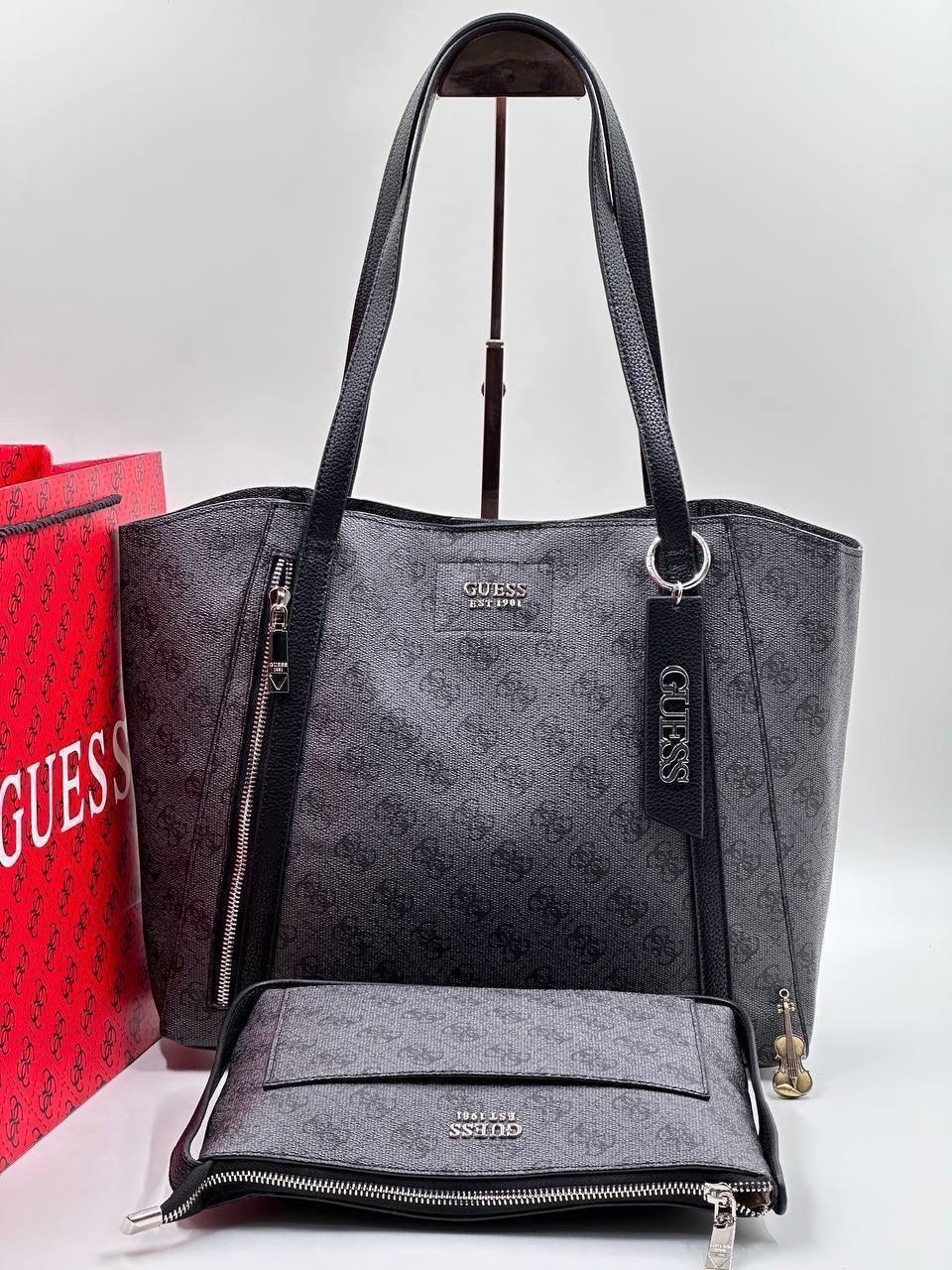 cумка guess,сумка шоппер guess,сумка guess женская,сумка guess hwvb7881230 коричневый,сумка тоут guess