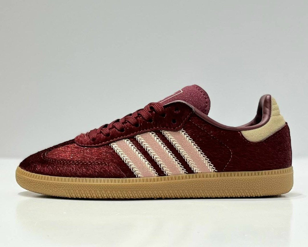 кроссовки adidas samba og,adidas originals samba og,кожаные кроссовки adidas originals samba og цвет бордовый,кожаные кроссовки samba og adidas originals бордовый,кроссовки adidas samba