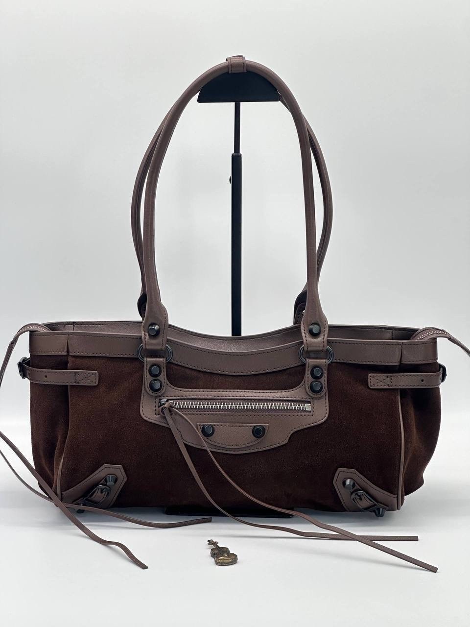 сумка женская balenciaga,сумка balenciaga,замшевая сумка,сумки коричневый,сумки женская