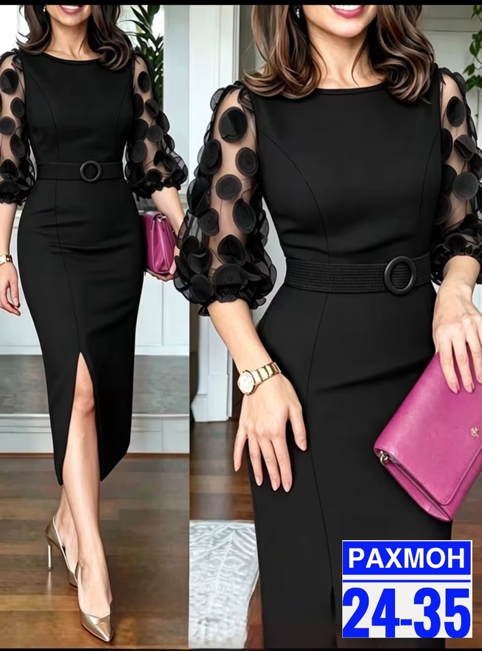 платье с сеткой,платье с рукавами фонарик,элегантные платья,облегающее платье,удлиненное платье