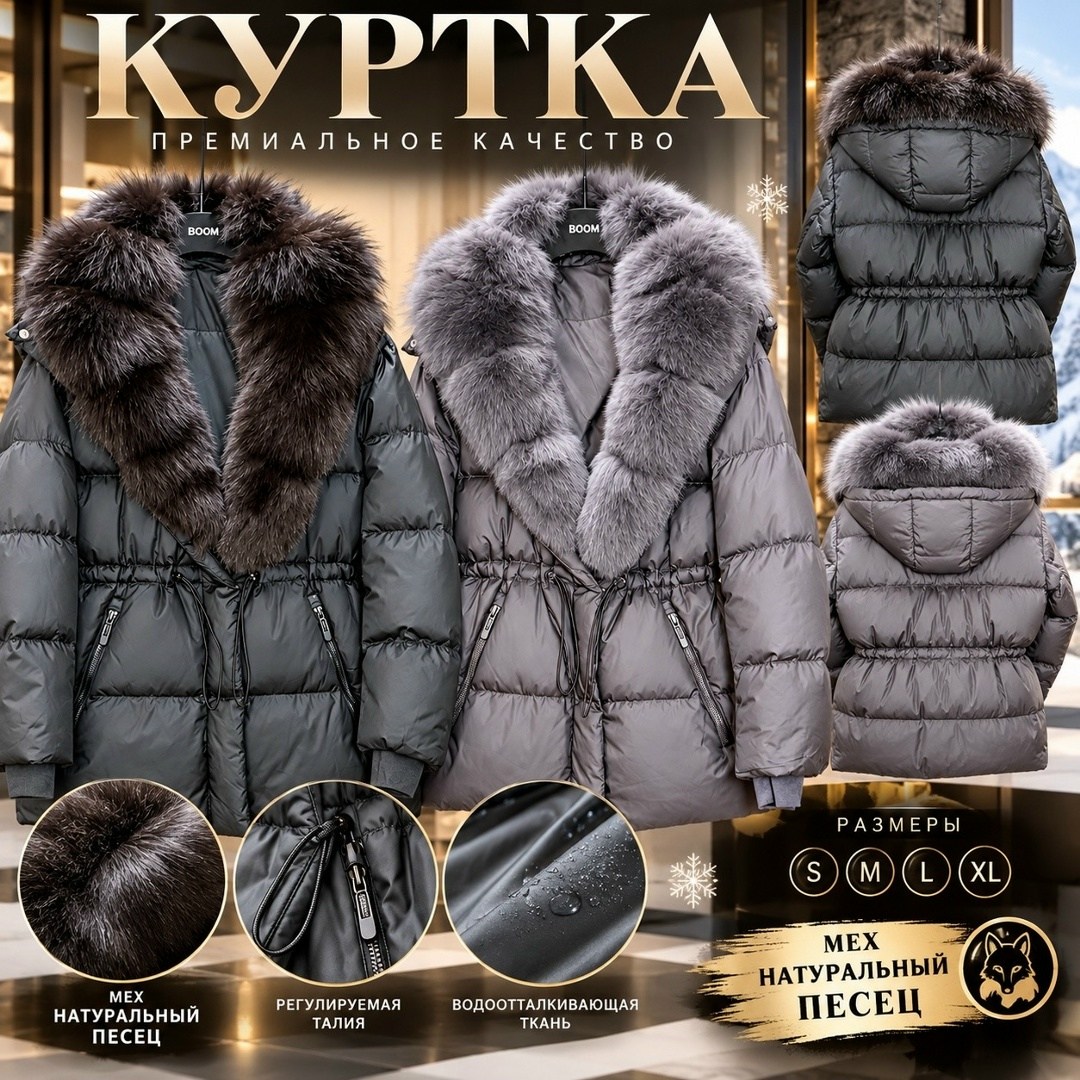 пуховики,пуховик с натуральным мехом,пуховик с мехом,женские пуховики,женский пуховик с мехом