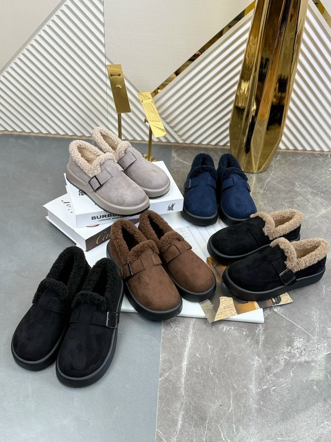 , женская,зимняя женская , повседневные,слипоны женские в стиле birkenstock