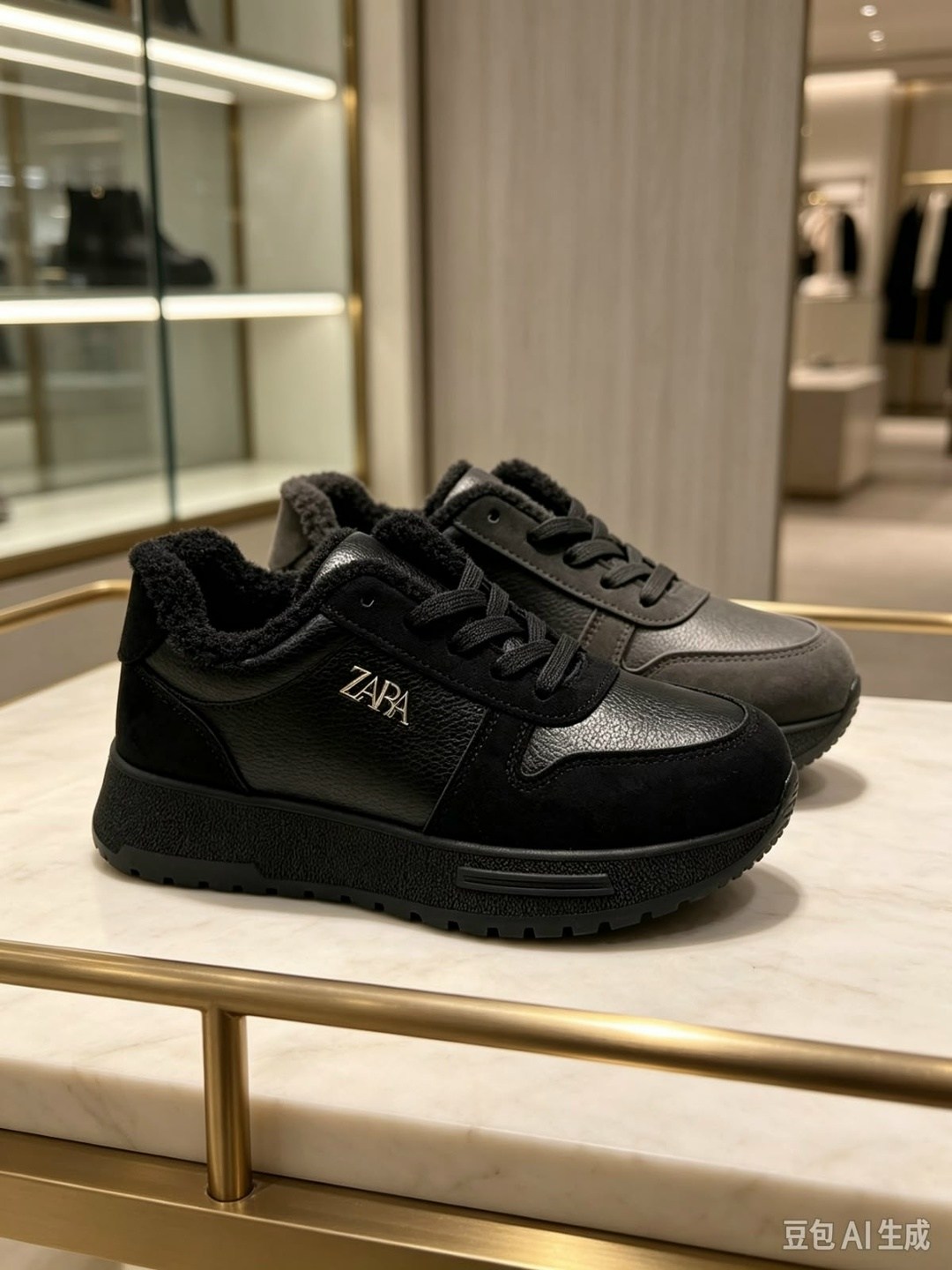 ,кроссовки ugg,зимние замшевые кроссовки с мехом prada trail коричневые,кроссовки зимнее,кроссовки зимние женские