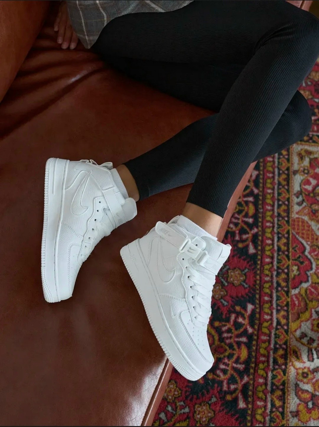 nike air force 1 mid white,nike air force 1 mid,кросcовки nike air force 1,кроссовки nike air force 1 белые,зимние кроссовки мужские найк белые аир форсе