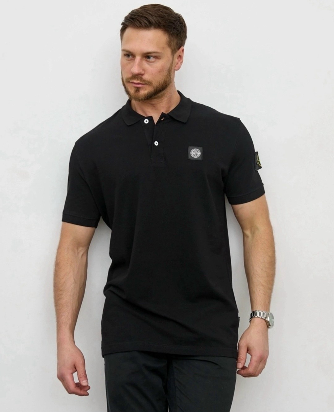 поло stone island,поло stone island поло,stone island,поло stone island с патчем,футболка поло stone island