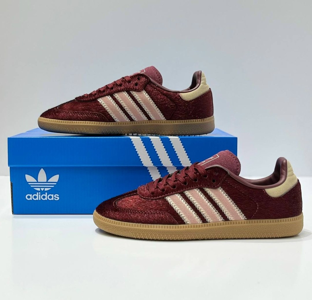 кроссовки adidas samba og,adidas originals samba og,кожаные кроссовки adidas originals samba og цвет бордовый,кожаные кроссовки samba og adidas originals бордовый,кроссовки adidas samba