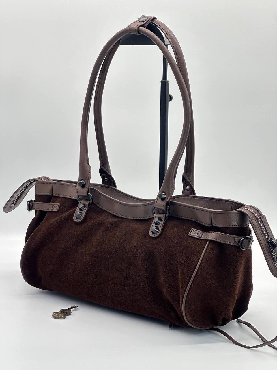 сумка женская balenciaga,сумка balenciaga,замшевая сумка,сумки коричневый,сумки женская
