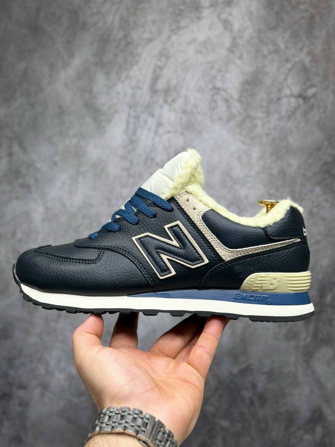 зимние кроссовки new balance 574,зимние кроссовки new balance,кроссовки new balance 574,кроссовки new balance 574 с мехом,кроссовки new balance 574 santa синие с мехом