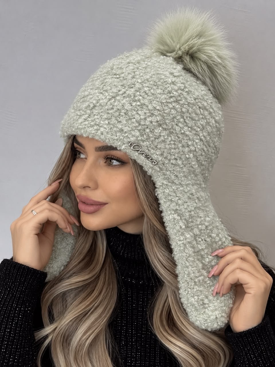 женская шапка - ушанка,шапка ушанка зимняя nazarkov furs,шапка ушанка,ушанка,шапка ушанка зимняя