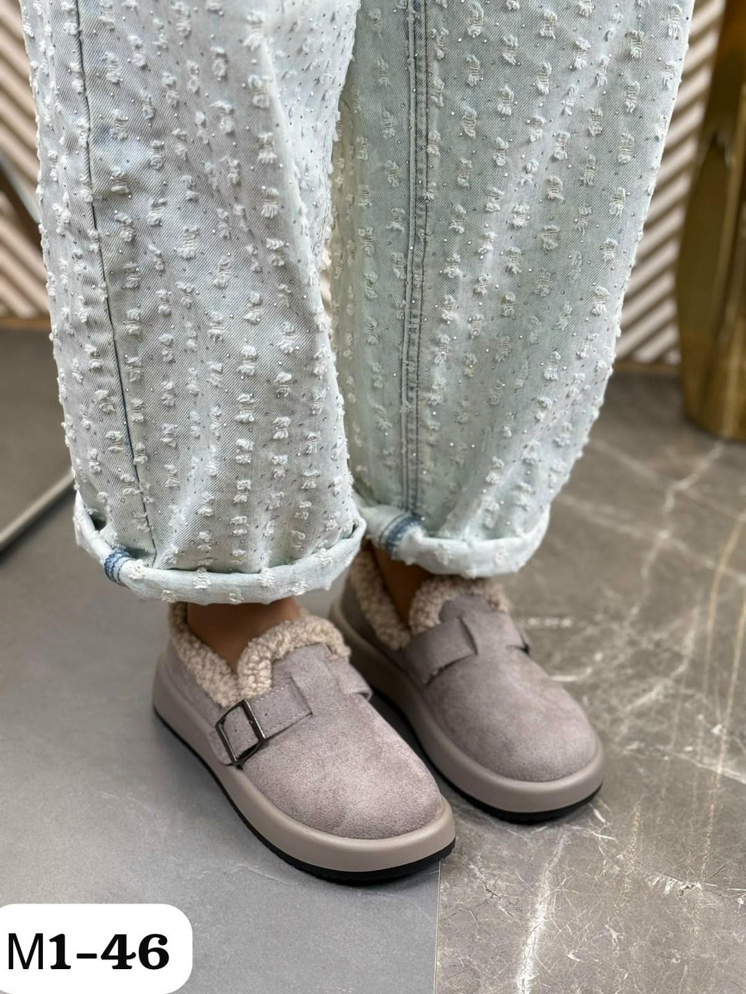 , женская,зимняя женская , повседневные,слипоны женские в стиле birkenstock