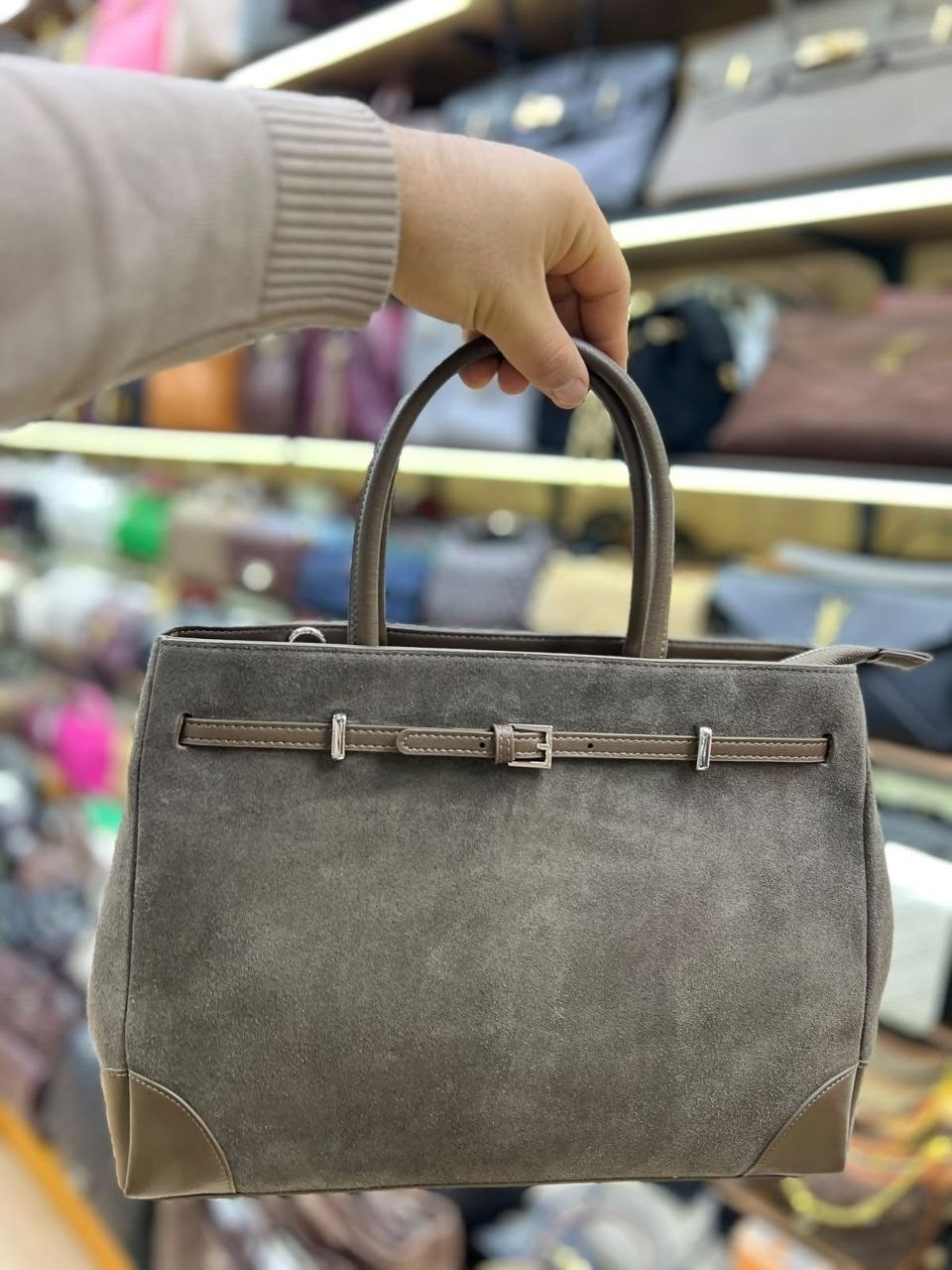 сумка большая замшевая,замшевая сумка женская,замшевая сумка,замшева коричнева сумка,сумка женская натуральная замша