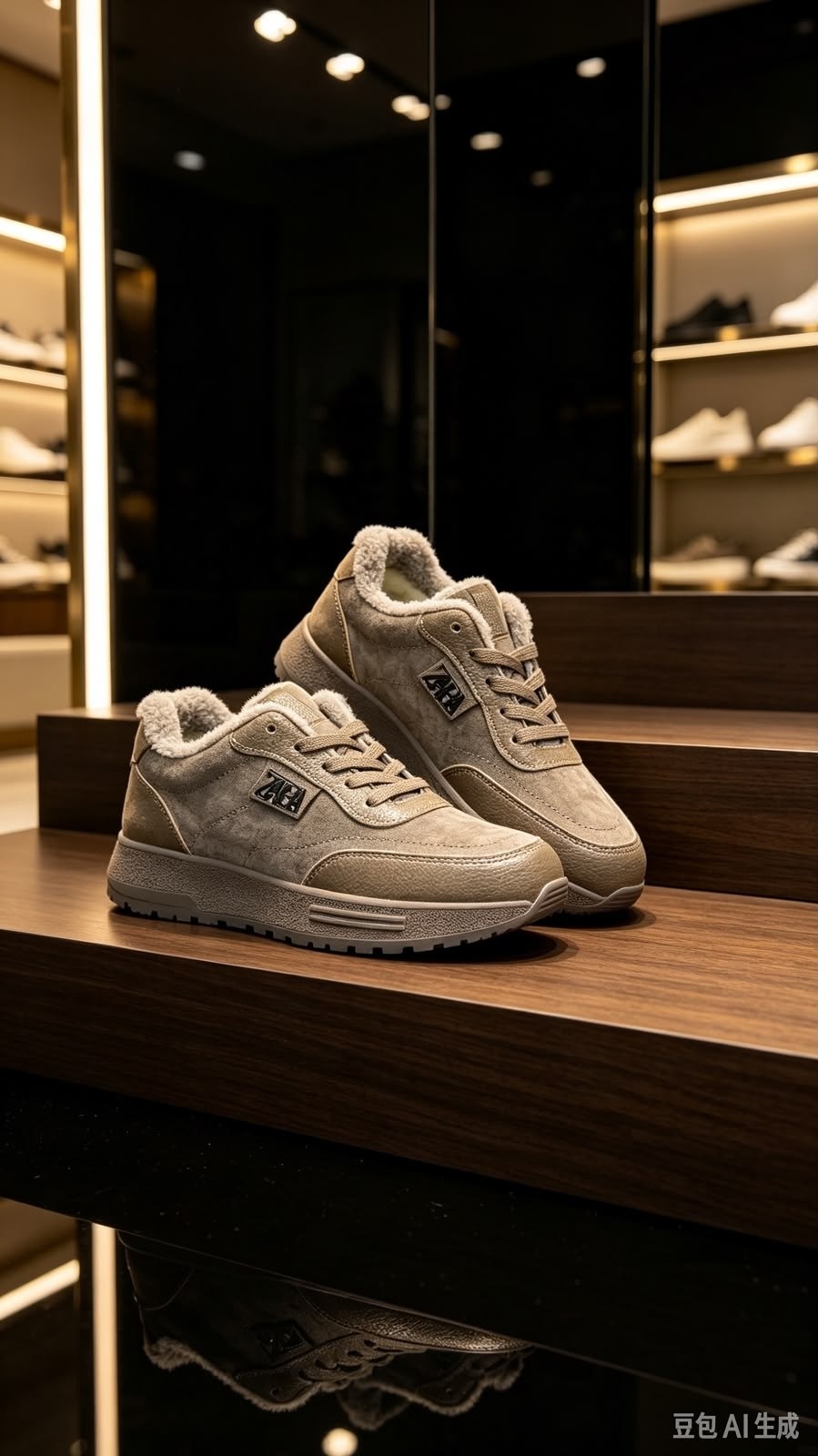 ,кроссовки ugg,зимние замшевые кроссовки с мехом prada trail коричневые,кроссовки зимнее,кроссовки зимние женские