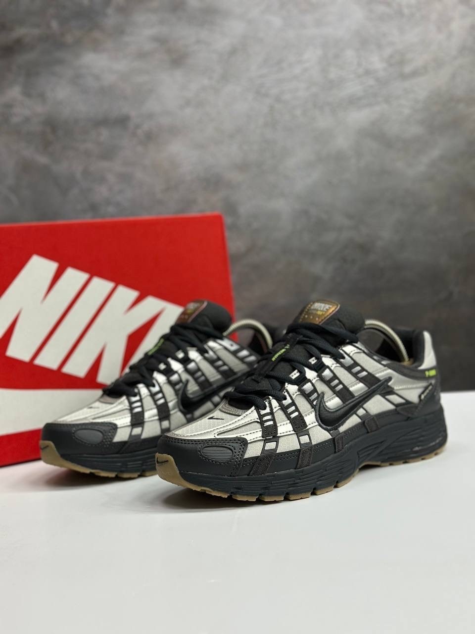 кроссовки nike p 6000,кроссовки мужские nike,кроссовки,кроссовки мужские p-6000 с низким верхом черный серый nike,кроссовки мужские