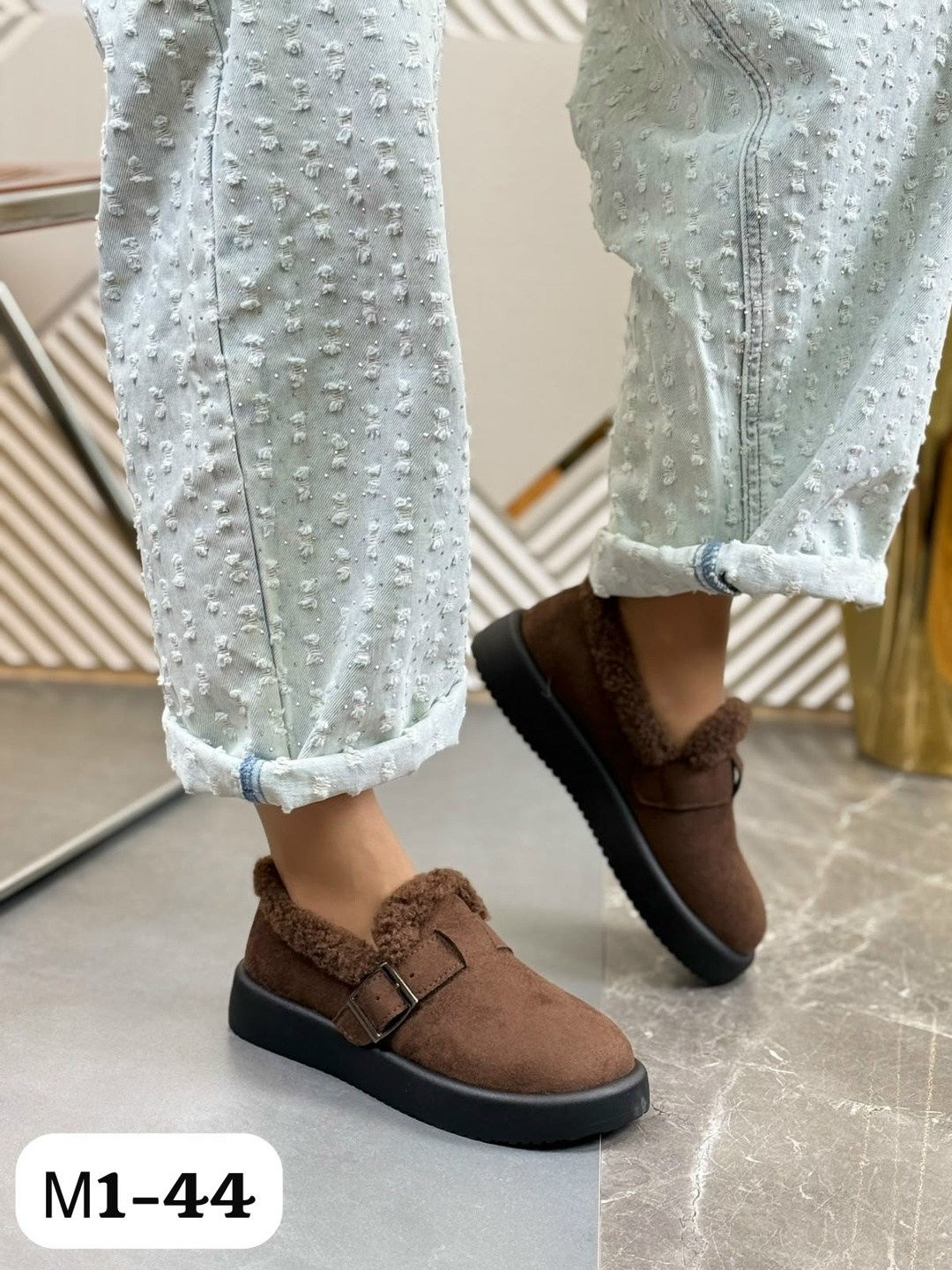 , женская,зимняя женская , повседневные,слипоны женские в стиле birkenstock