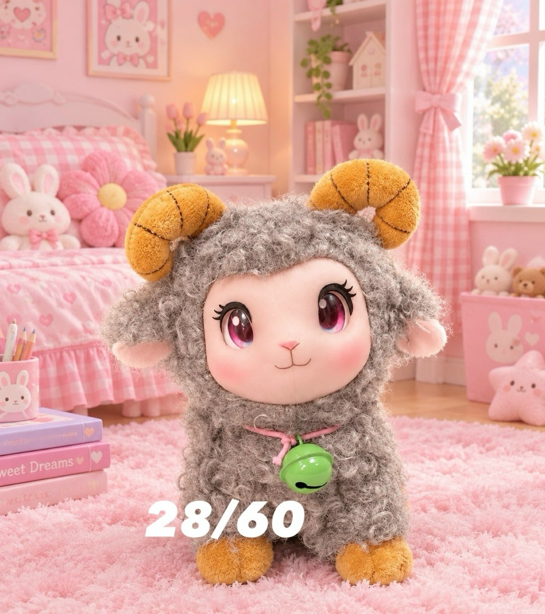 мягкая игрушка овечка барашек плюшевая 20 см,игрушка барашек,мягкая игрушка барашек,плюшевая игрушка,игрушка