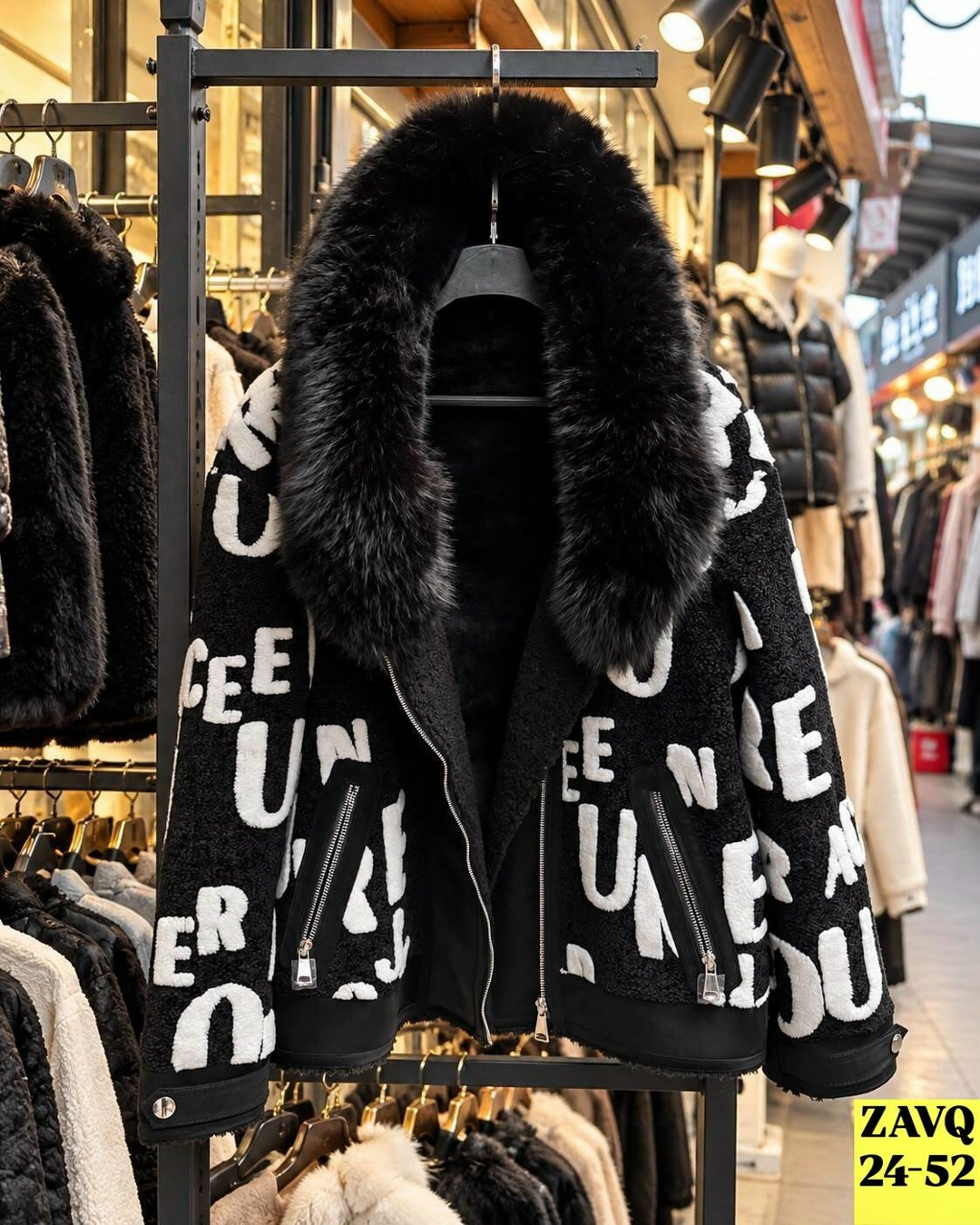 шуба искусственная экошуба зимняя с капюшоном (oversize) n&t store,шуба искусственная,искусственная женская шуба,шуба из экомеха с капюшоном 46-52, цвет черный,шубка