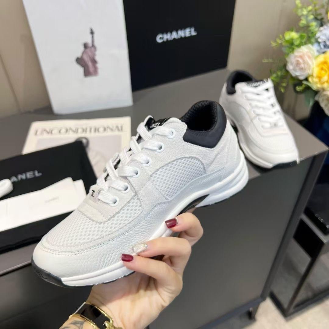кроссовки женские chanel,кроссовки chanel,chanel кроссовки белые с черным,кроссовки шанель женские,кроссовки женские белые