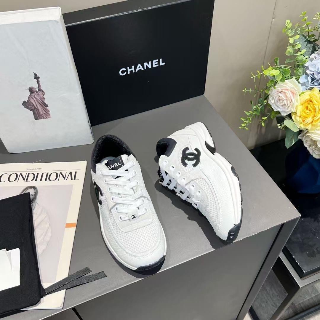кроссовки женские chanel,кроссовки chanel,chanel кроссовки белые с черным,кроссовки шанель женские,кроссовки женские белые