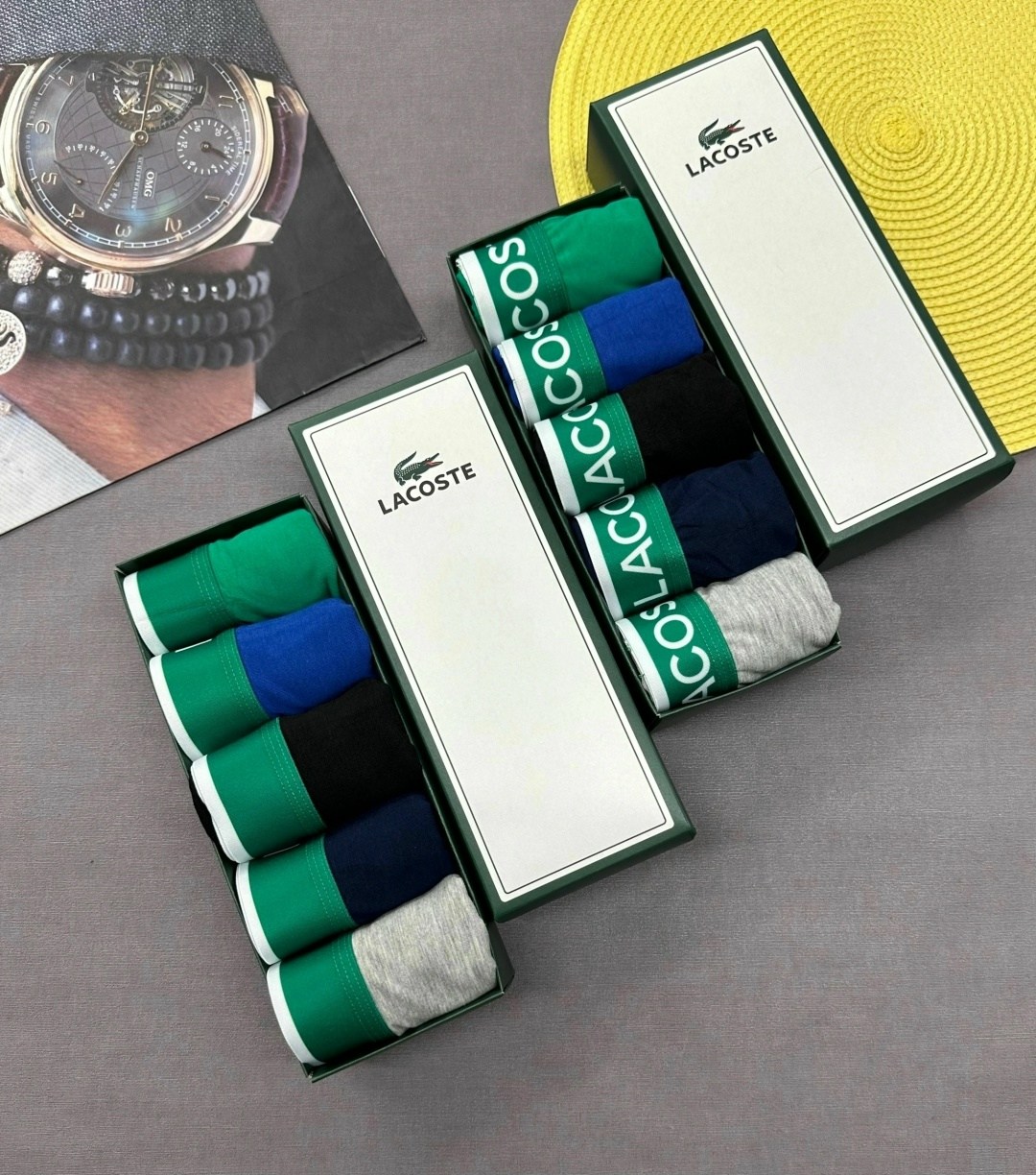 набор мужских трусов lacoste,комплект трусов мужских lacoste lac3 в ассортименте 52-54,мужской набор трусов,комплект трусов боксеры lacoste,трусы мужские lacoste