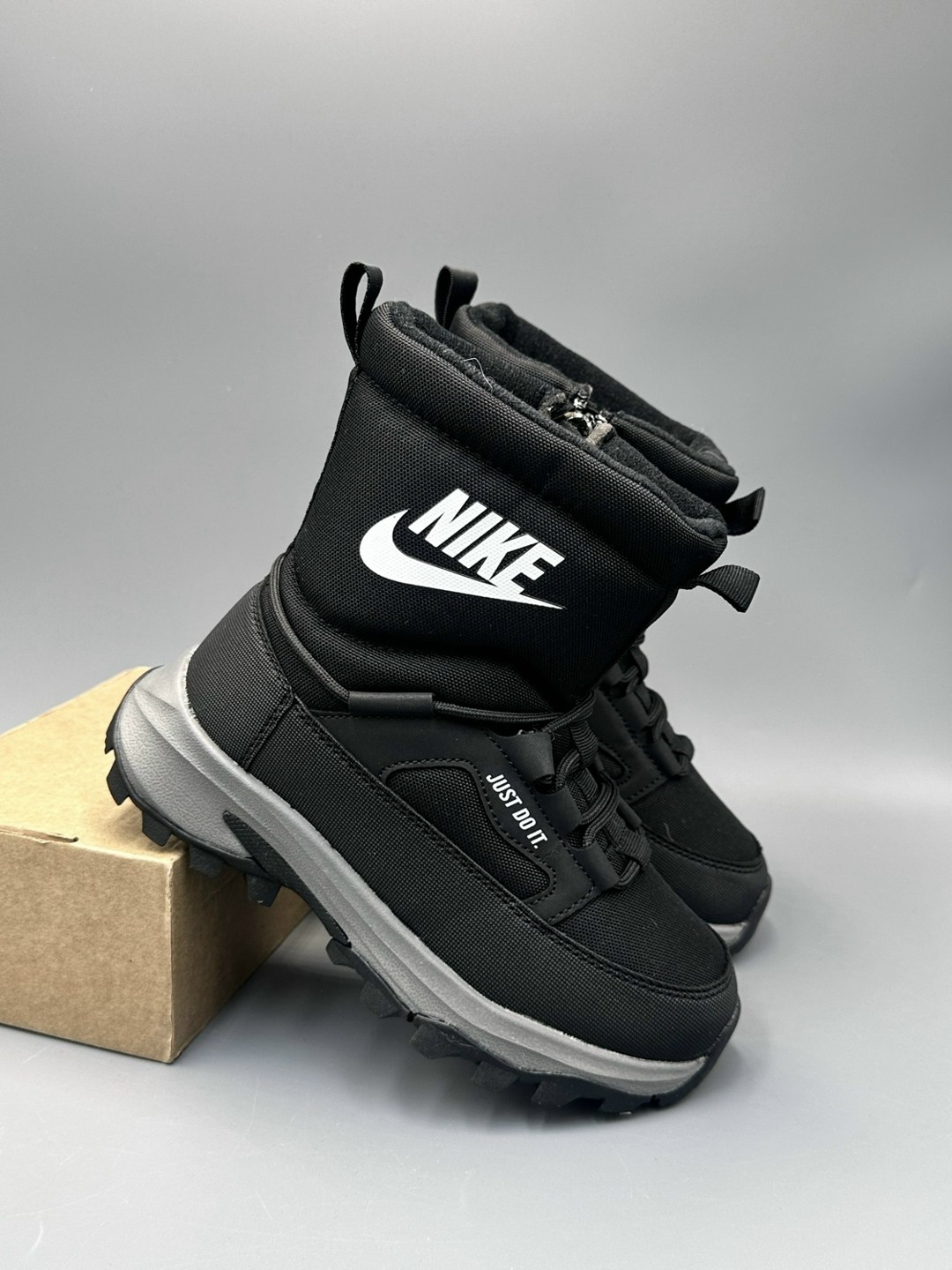 ,kids toddler black nike flex advance boots,сапоги,зимние сапоги nike,зимние дутики