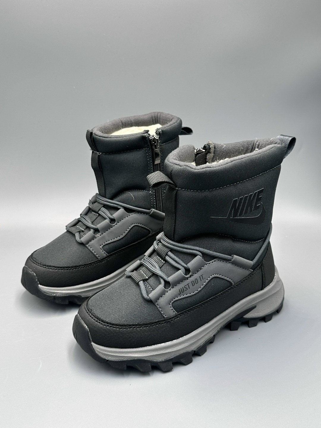 ,kids toddler black nike flex advance boots,сапоги,зимние сапоги nike,зимние дутики