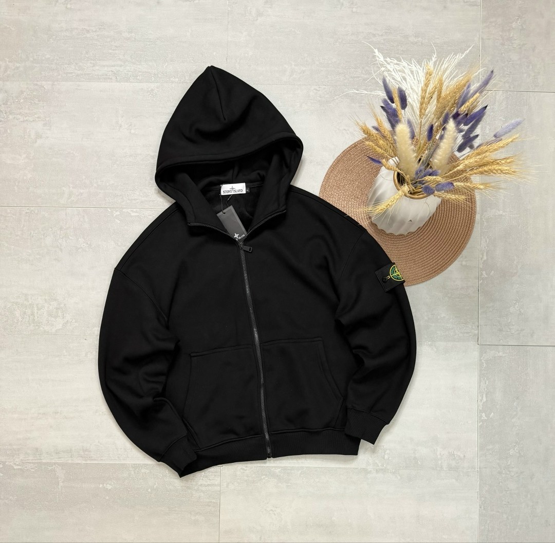 зип худи stone island,белая зип худи stone island,худи stone island,кофта стон айленд,толстовка stone island