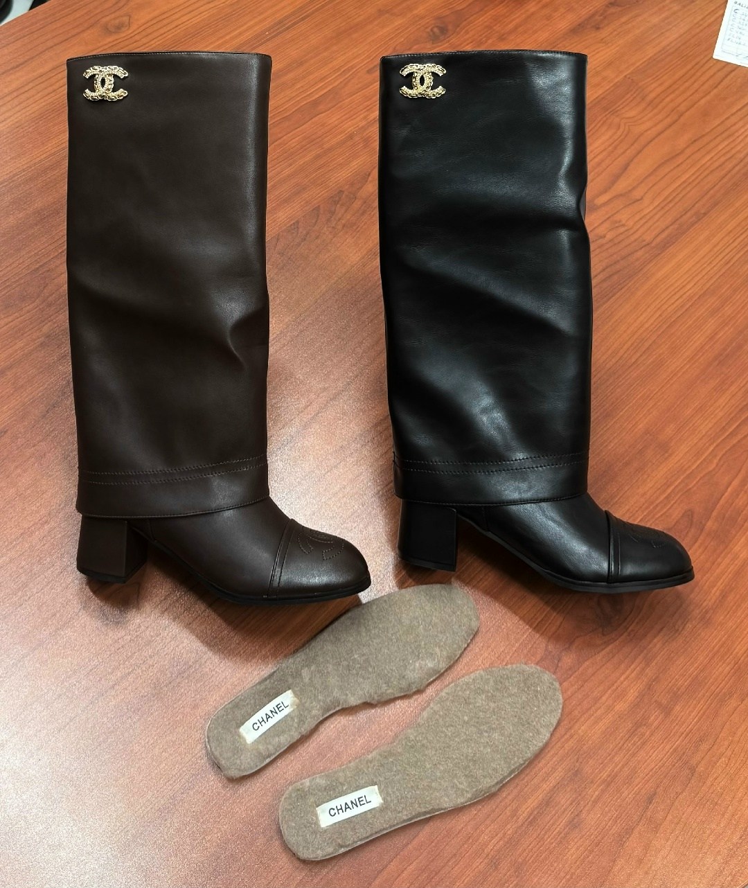 сапоги chanel,сапоги шанель,,кожаные сапоги,модные сапоги