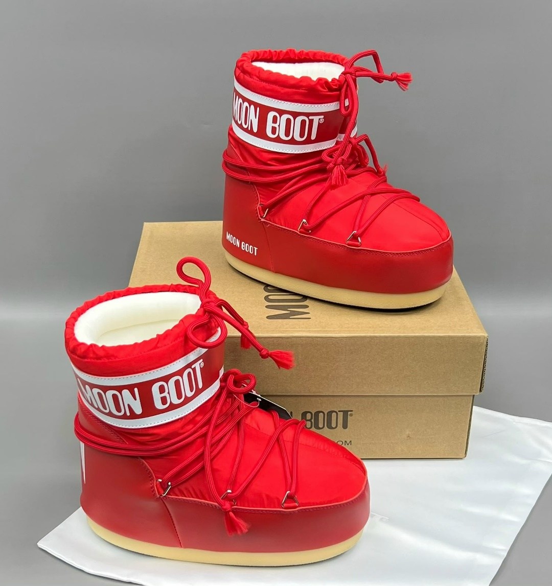 луноходы moon boot,зимние ботинки moon boot icon красный,зимние сапоги moon boot розовый,луноходы женские,moon boot зимние ботинки